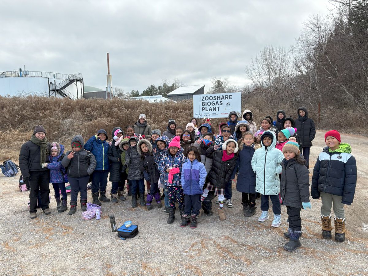 Our last school tour of 2024 featured the St. Richard School Eco Team—kids from Grades 1–7 learning about biogas &amp; turning waste into energy! 🌱💡

We’re now booking winter/spring tours. Visit zooshare.ca/school-tours to secure your spot! 🗓️

#EcoEducation #WasteToEnergy #ZooShare