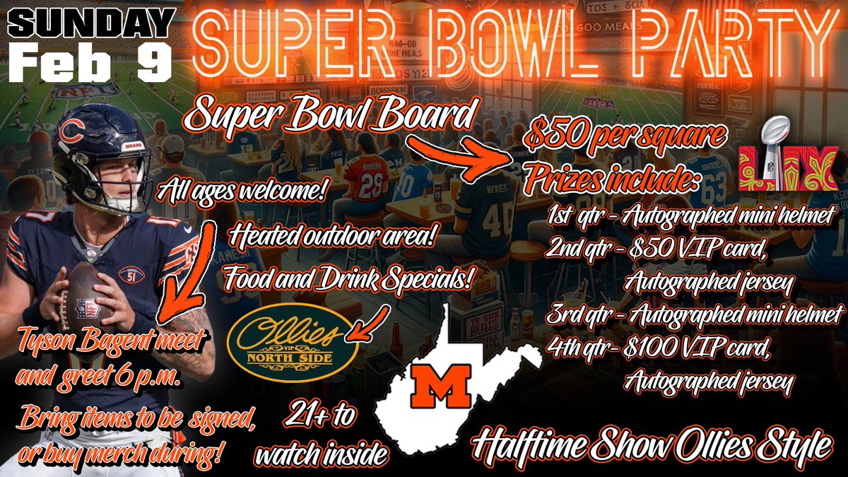 Come celebrate and support Martinsburg Football!