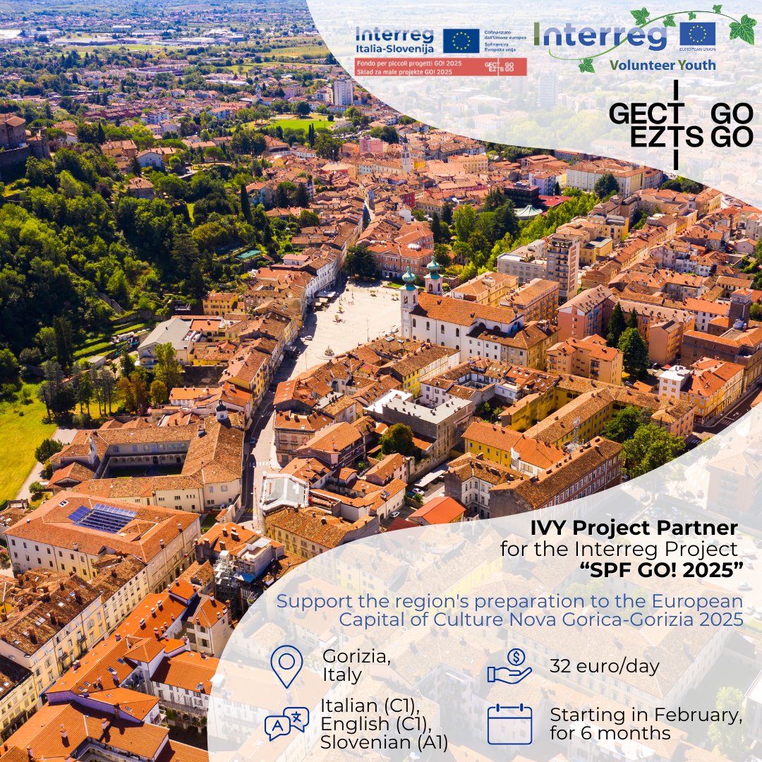 We are looking for our next IVY! Become a part of our #borderless team 🌍
APPLY HERE: tinyurl.com/ivycapculture
@InterregYouth