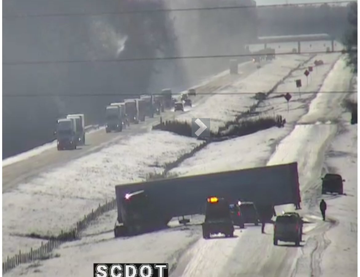 TRAVEL ALERT/Orangeburg:
Heads up regarding a crash on I-26 eastbound about 3 miles before the I-95 interchange. 
<a href="/ABCNews4/">ABC News 4</a>