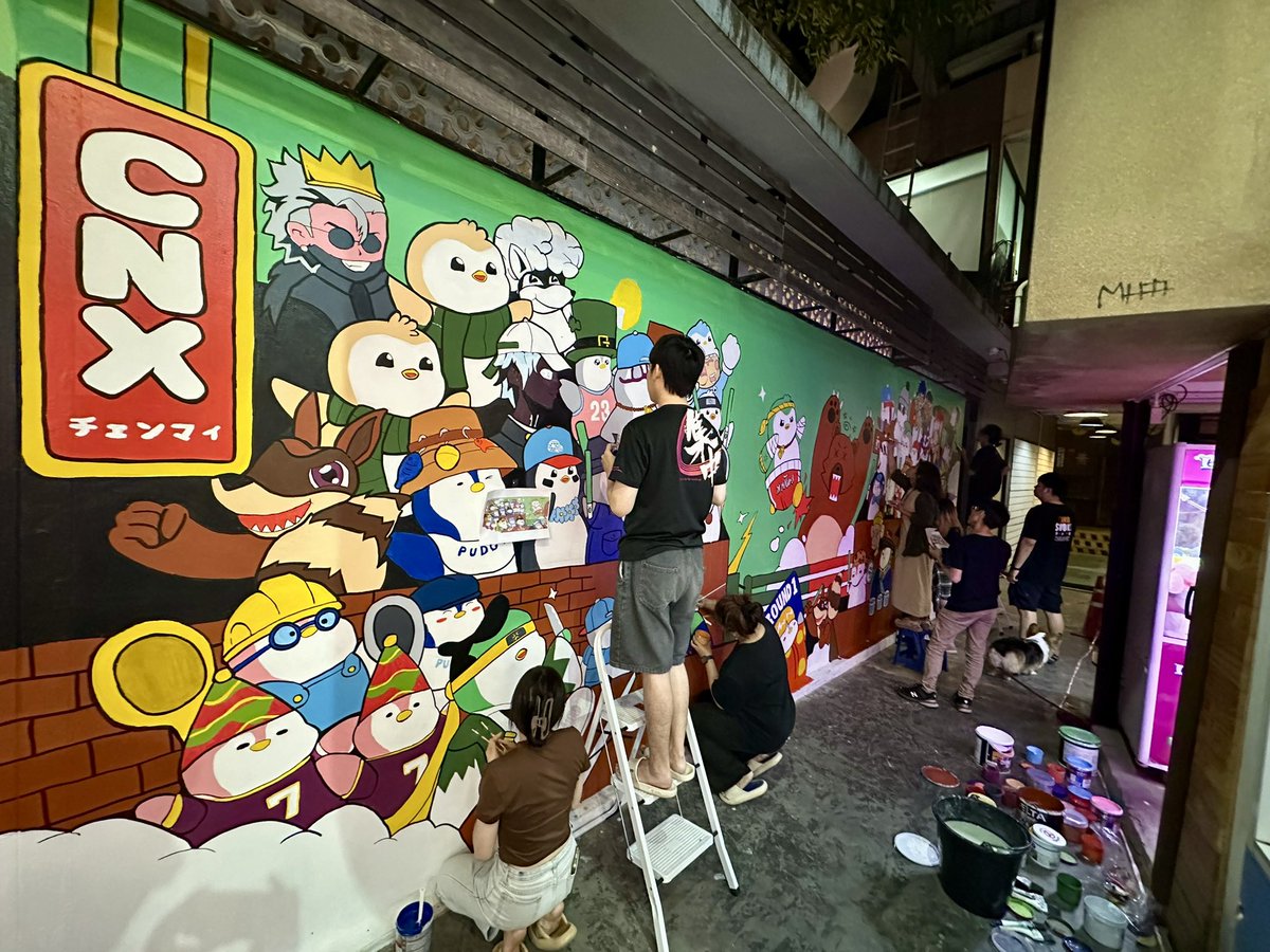 Abstract Thailand Mural ✳️