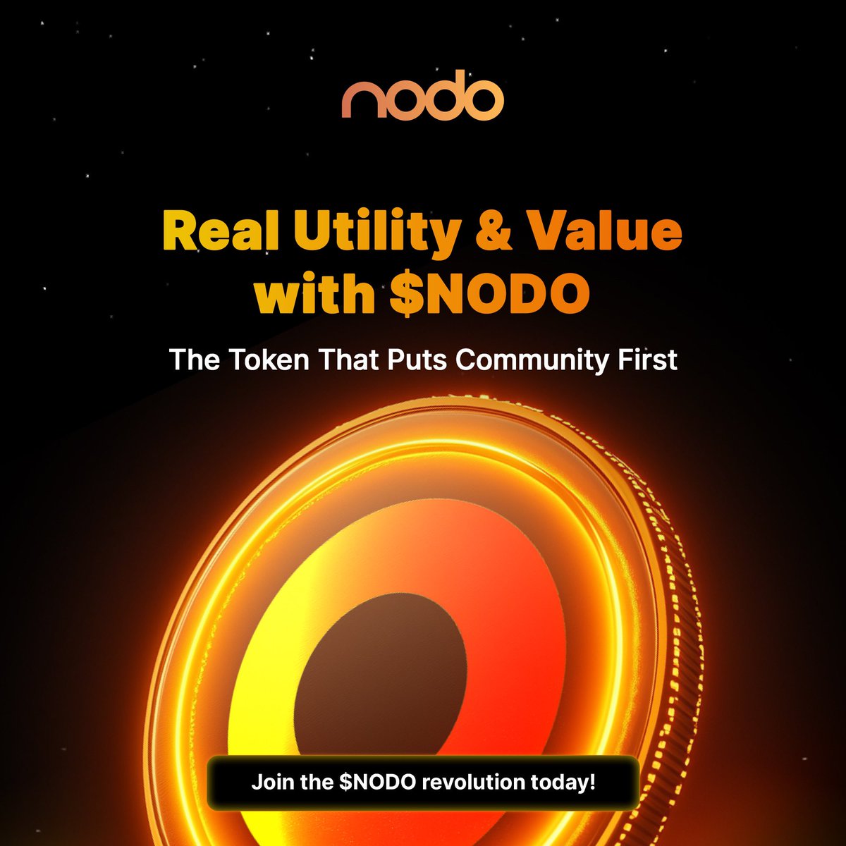 Utility is all that matters! 

Why do tokens fail so quickly after launch? Projects focus too much on token launches and marketing campaigns while ignoring the most critical factors: utility and value. 

Here’s how $NODO provides both to its holders. A 🧵