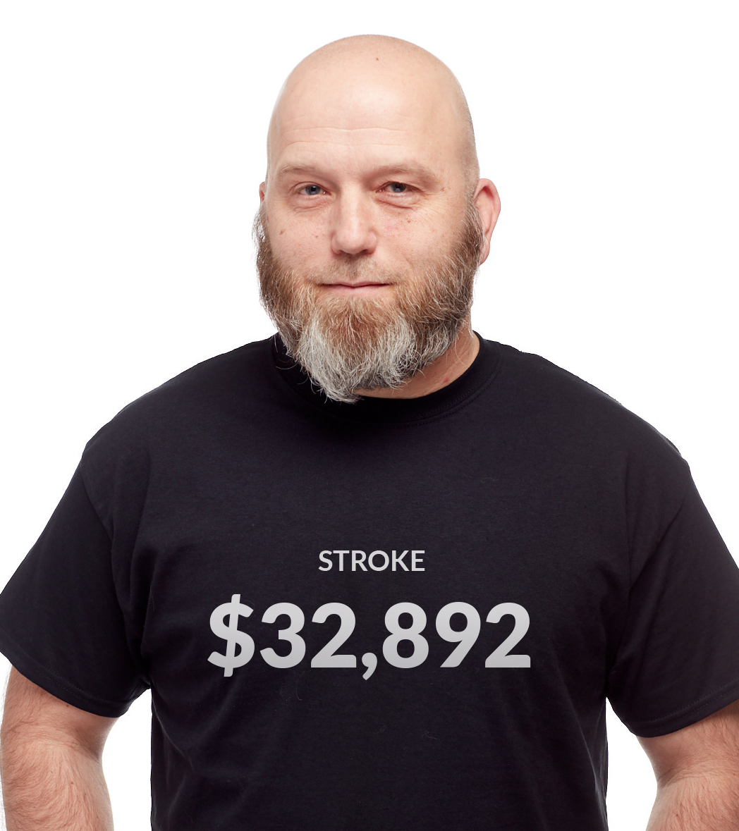 Suffering from a #Stroke is challenging, but the last thing you or your loved one should worry about is the $32,529 price along with it. Help us change the costs of common procedures in #Maryland. #WearTheCost