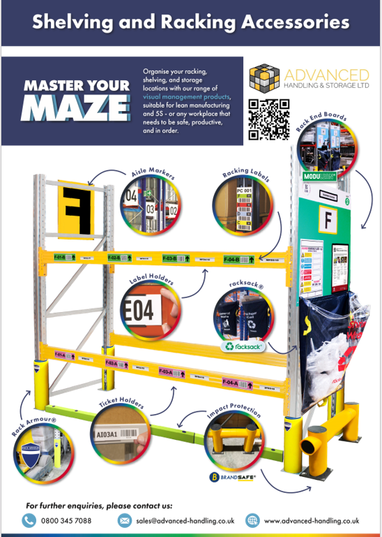 Advancedh's tweet image. Take a look at some of the new products we can offer!
Racksack complies with legal requirements when it comes to general waste and recycling and helps to reduce landfill waste. These come in a variety of sizes to meet your requirements
Enhance your warehouse now! 0880 345 7088