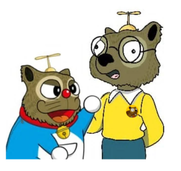 A collaboration Doreamon and Nobita between two friends in the @SquirrelMove  community—thank you for working with me <a href="/mattermatter023/">matter (❖,❖) π²🌶️</a> 

<a href="/halios/"></a> <a href="/0xxbeacon/">Beacon</a>