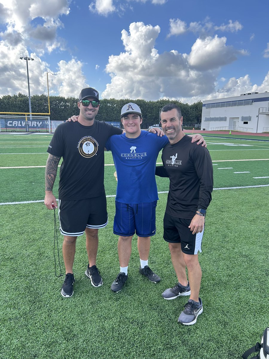 Blessed to earn my 5⭐️and #3 ranked underclassmen nationally <a href="/KornblueKicking/">Brandon Kornblue</a>! You Go. We Go! <a href="/CoachHarriott/">Roger Harriott</a> <a href="/CoachCrissy13/">Mike Crissy</a> <a href="/coachkahn/">Coach Kahn</a> <a href="/STA_Football/">Aquinas Football</a>