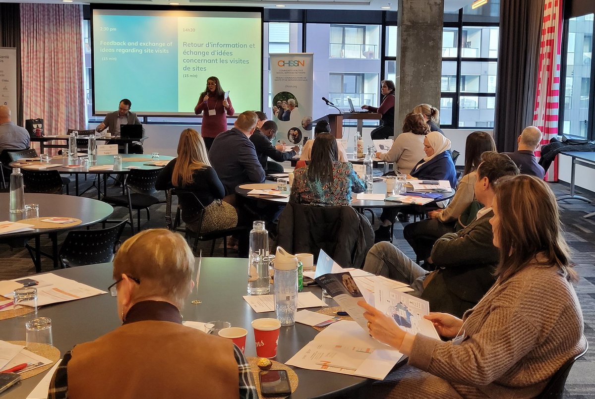 santefrancais's tweet image. Programme chargé de rencontres de réseautage entre la SSF et le CHSSN du Québec, assorti de visites d’organismes communautaires offrant des services aux communautés anglophones du Québec, le centre Eva Marsden ainsi que le Réseau de développement et de prévention Afro-Canadien.