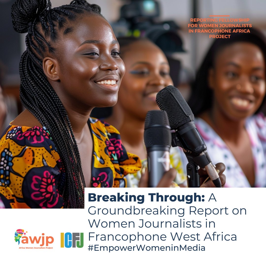 🌟 Learn how women journalists in Francophone West Africa are breaking barriers and transforming newsrooms.
📅 Join our webinar on 27th January 2025, 3 PM (+3 GMT)
🔗 Register now: bit.ly/3CfDXl4
#JoinTheConversation #EmpowerWomenInMedia #AWJPReport