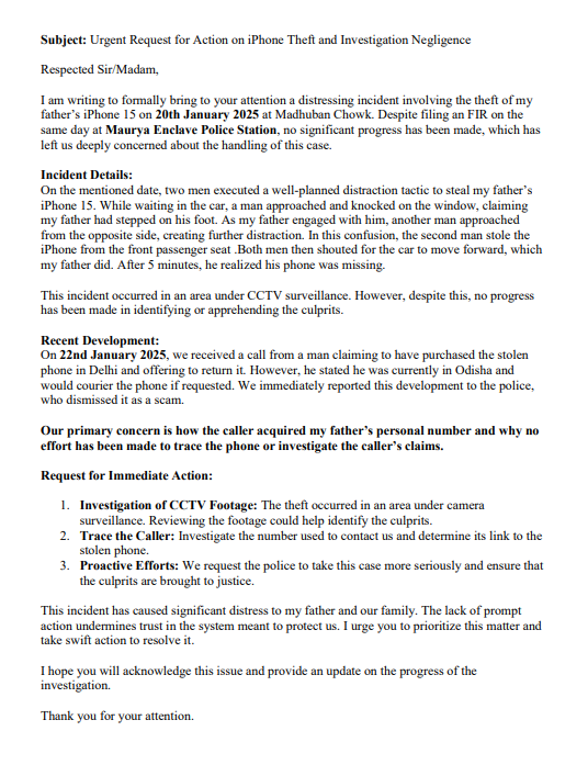Akansha53545263's tweet image. @DelhiPolice @CyPAD_Delhi @CyberHelpline @DCP_IFSO @DCP_NorthWest @DcpNorthDelhi @CPDelhi @CMODelhi  @BJP4Delhi 
 I hope you will acknowledge this issue and provide an update on the progress of the investigation. I have attached FIR copy and the whole incident.