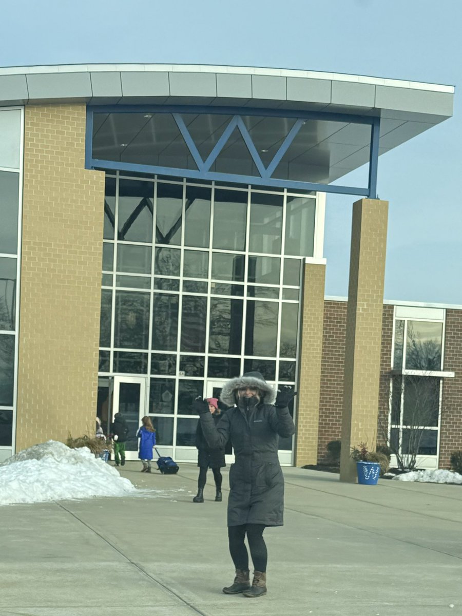 Thank you Mrs. Fender, Mrs. Player, Mrs. Mach and the rest of the arrival and dismissal crew! Keeping our students safe in rain, snow, heat and bitter cold temps!