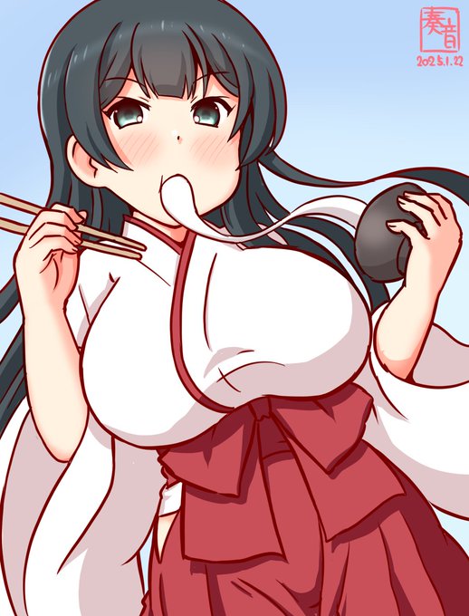 「阿賀野ピーンチっ!
 え、食べなきゃいいって?
 そんなわけには行かないのです!」

#艦これ版真剣お絵描き60分一本勝負_20250122
#阿賀野 

※遅刻+30分 