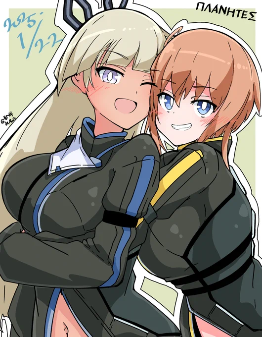 7周年おめでとうございますだよ( _'ω')_ #アリスギアセブン #アリスギアお絵かき 