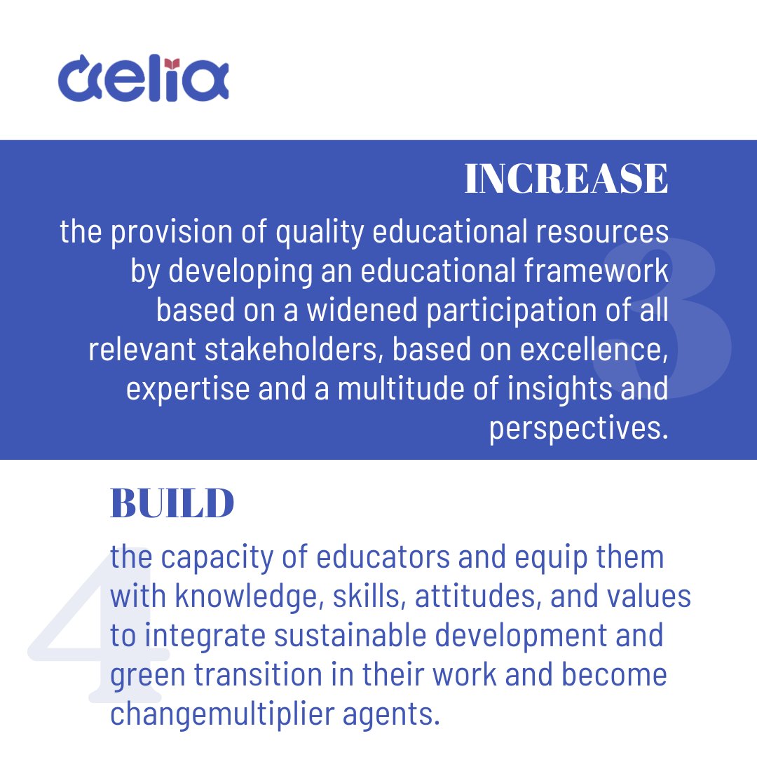 Aeliaproject_eu's tweet photo. 🌍 Are you ready for the green transition?

Learn how we are helping educators shape a sustainable future through innovative educational practices.

👉 Discover more at: https://t.co/u5cDiY78z6

#AELIA #ErasmusPlus #SustainableFuture #Education https://t.co/uwdTkNwJ6g