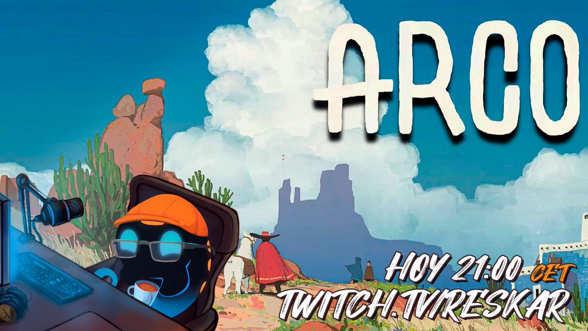 Empezamos una nueva aventura entre cactus, disparos y pueblos.

🎮 Arco
🕰️ 21:00 CET
📡 Twitch.tv/reskar
📡 youtube.com/Reskarrakser

Os esperare como siempre con un buen #Téenelabismo