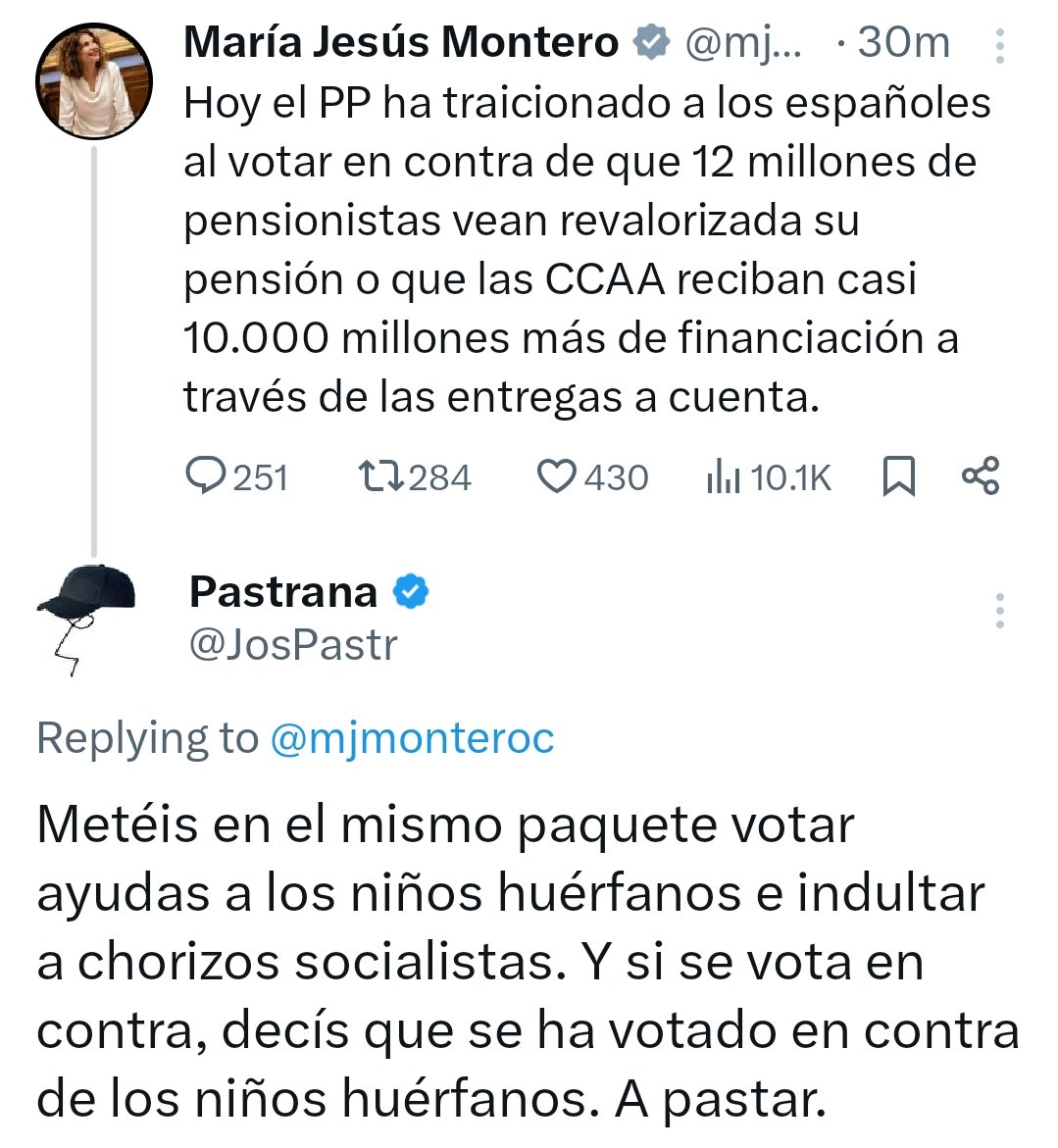 ¿Así o más claro?

GRANDÍSIMO <a href="/JosPastr/">Pastrana</a>