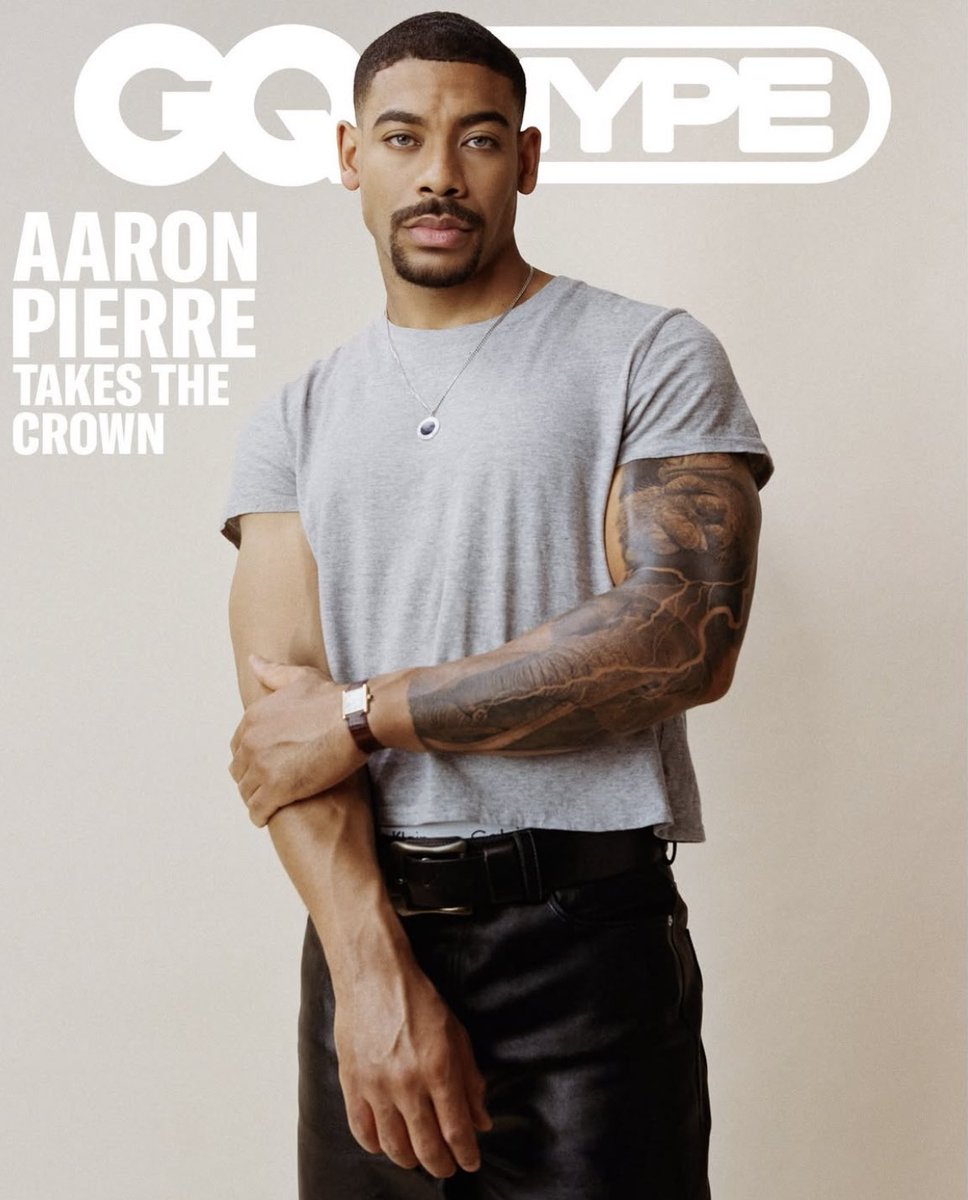 FilmUpdates's tweet photo. Aaron Pierre covers the latest issue of GQ Hype. https://t.co/rn07fVkIdn