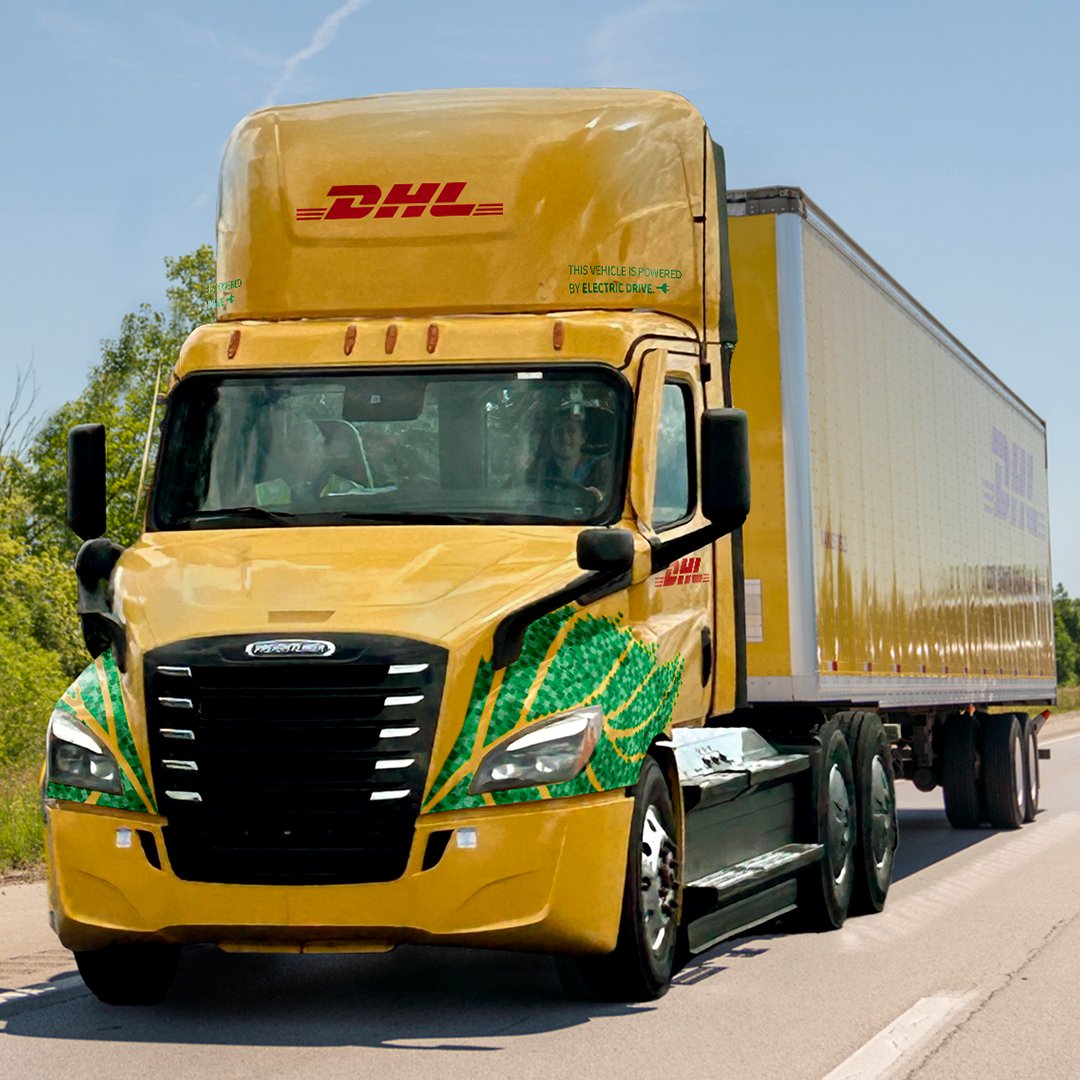 DHL Group tweet media