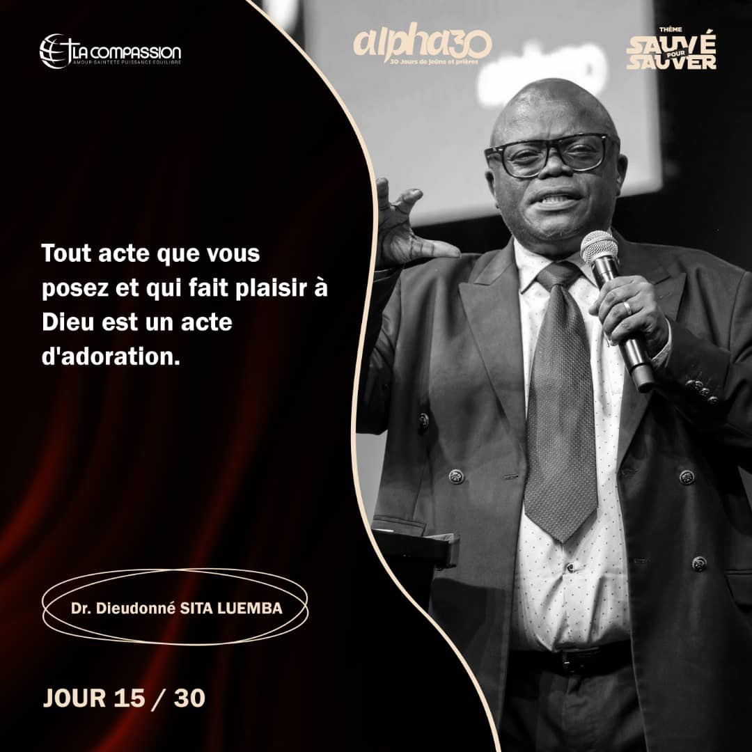 CompassionCrefm's tweet photo. #flashback | Alpha30 2025 - Jour 15 | Docteur DieuDonné SITA LUEMBA

1/3

#citations #Alpha30 #Drdieudonnésitaluemba #kinshasa #jésus https://t.co/8z49MQFRan