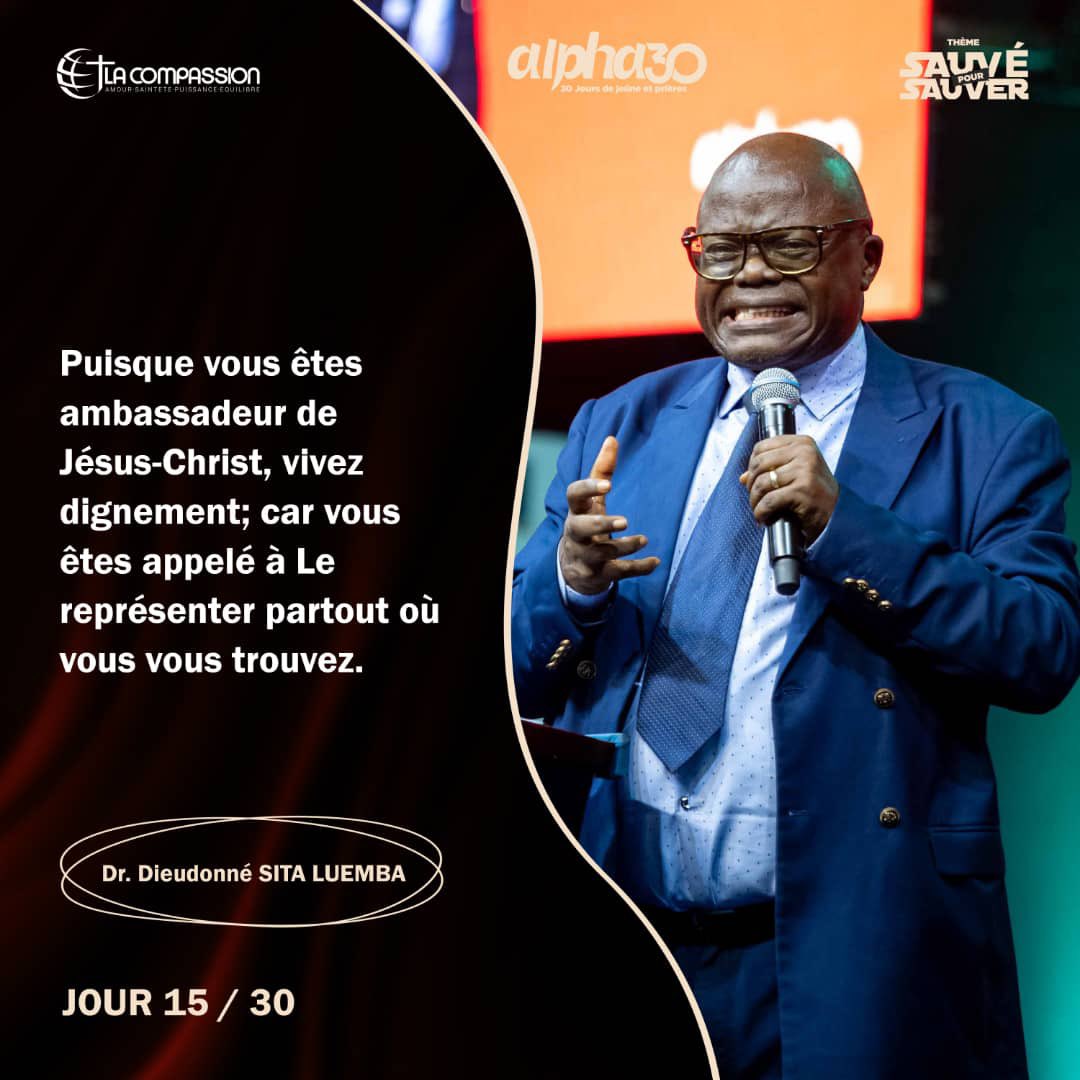 CompassionCrefm's tweet photo. #flashback | Alpha30 2025 - Jour 15 | Docteur DieuDonné SITA LUEMBA

1/3

#citations #Alpha30 #Drdieudonnésitaluemba #kinshasa #jésus https://t.co/8z49MQFRan