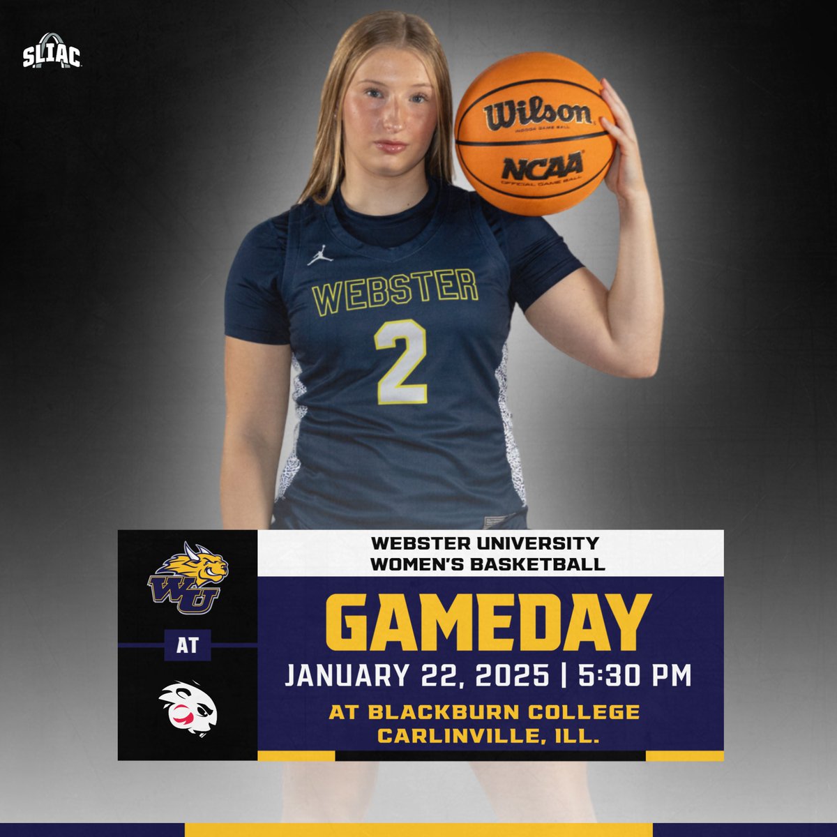 WBB | The Webster University women's basketball team concludes a two-game road stand with a visit to Blackburn College starting at 5:30PM in Carlinville, Illinois.