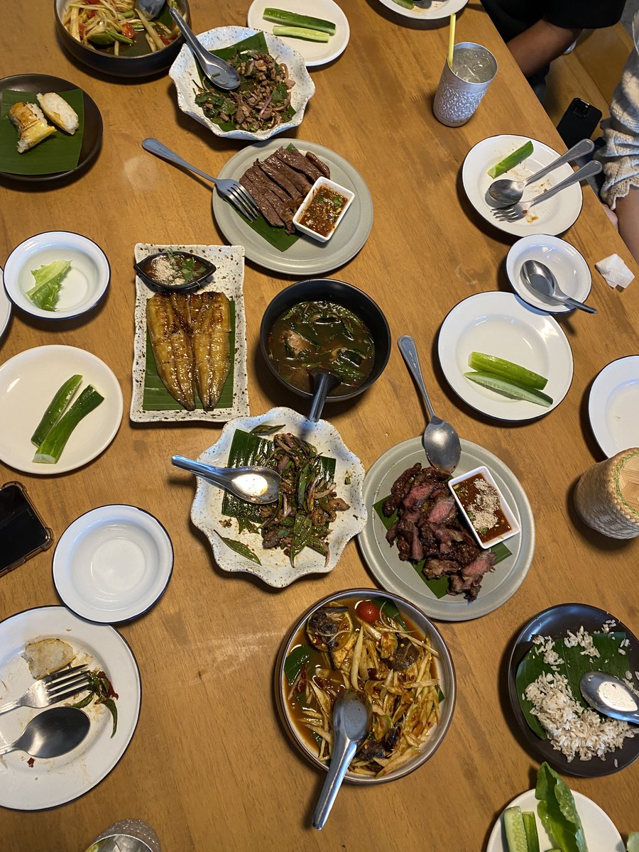 whatdoueattoday's tweet photo. เอาเป็นว่าสั่งเกือบทุกเมนูแล้วอะ อร่อยหมดของจริง ไม่มีจานไหนที่ไม่ชอบเลย เซฟพิกัดไว้เลยคับบ🫶🏻

ปัญญาลาบก้อย Panya Premium ESAN food
095 495 4338

 https://t.co/L2oYvR1GoI https://t.co/LThlNdTqg4