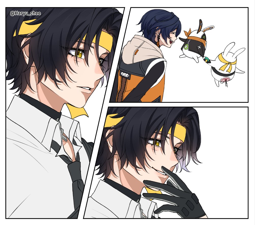 Harubelle comic wip update!