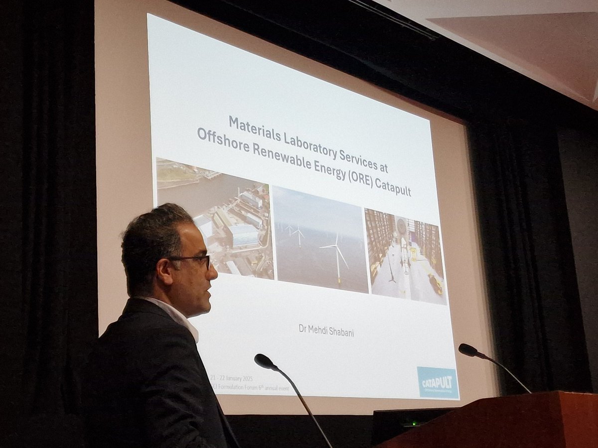 SCI Formulation (@sciformulation) on Twitter photo Dr Mehdi Shabani presenting on material services at Offshore Renewable Energy Catapult
#Formulation #SCIFF25 <a href="/SCIupdate/">SCI – Where Science Meets Business💡</a> Dr Mehdi Shabani presenting on material services at Offshore Renewable Energy Catapult
#Formulation #SCIFF25 <a href="/SCIupdate/">SCI – Where Science Meets Business💡</a>