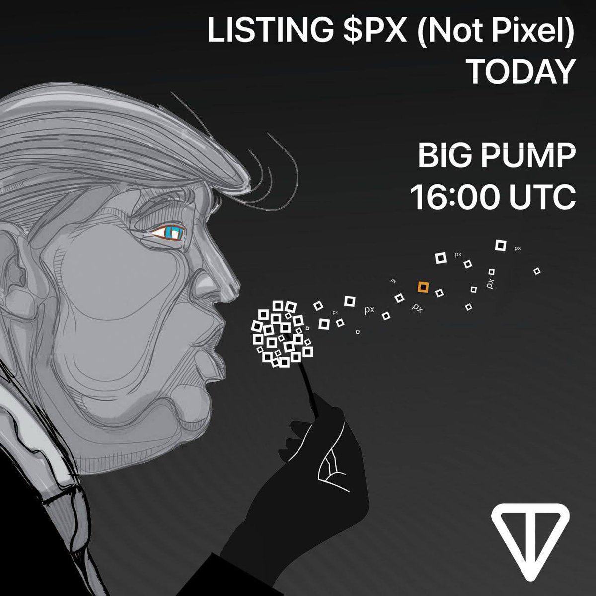 MaksimCheh's tweet photo. @realDonaldTrump Listing (Not Pixel) today. 16:00 UTC. @notpixelx 

TON CA: EQB420yQsZobGcy0VYDfSKHpG2QQlw-j1f_tPu1J488I__PX https://t.co/9FIFYJF87Q