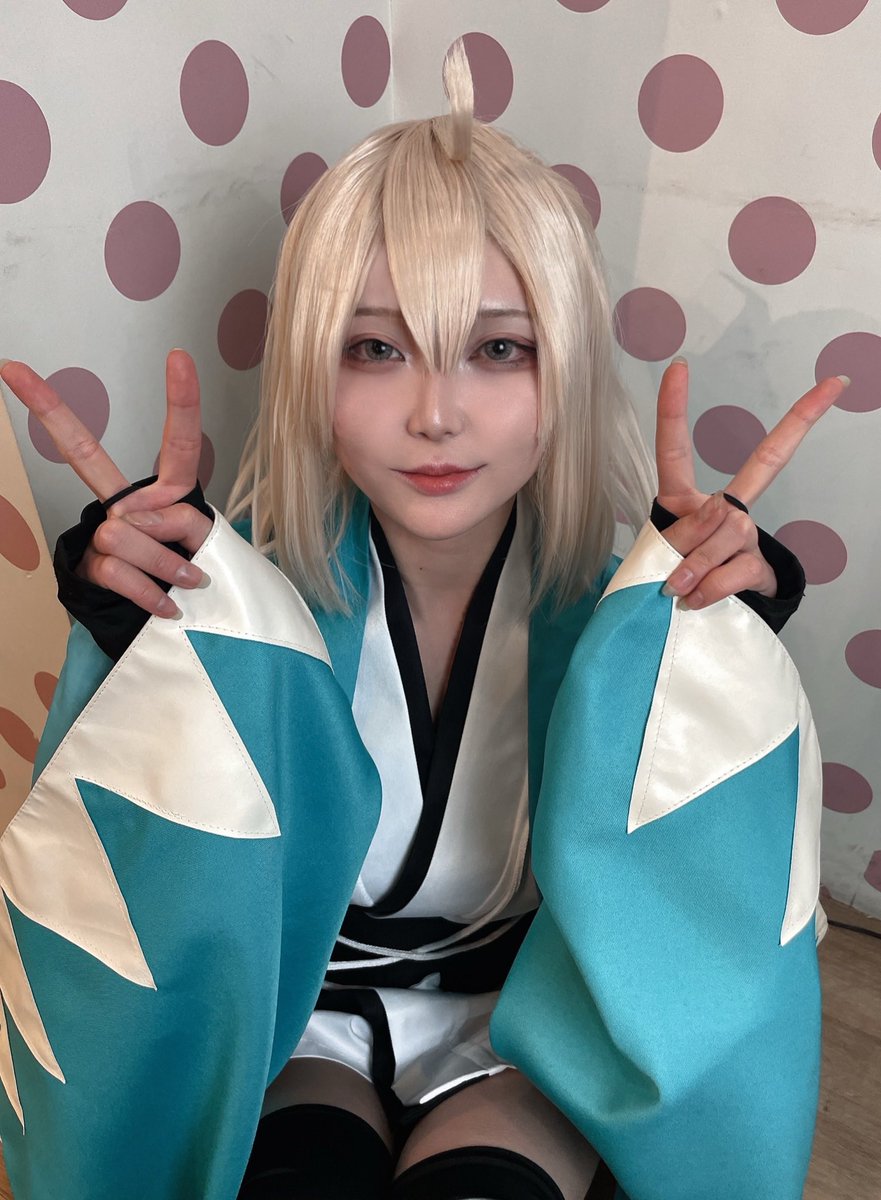 Skaze_sena's tweet photo. 沖田さん大勝利〜！
こんかふぇやさんでやってきた！！ https://t.co/7q2JxqWEq1