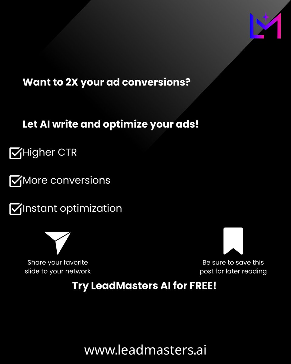 Lead Masters AI tweet media