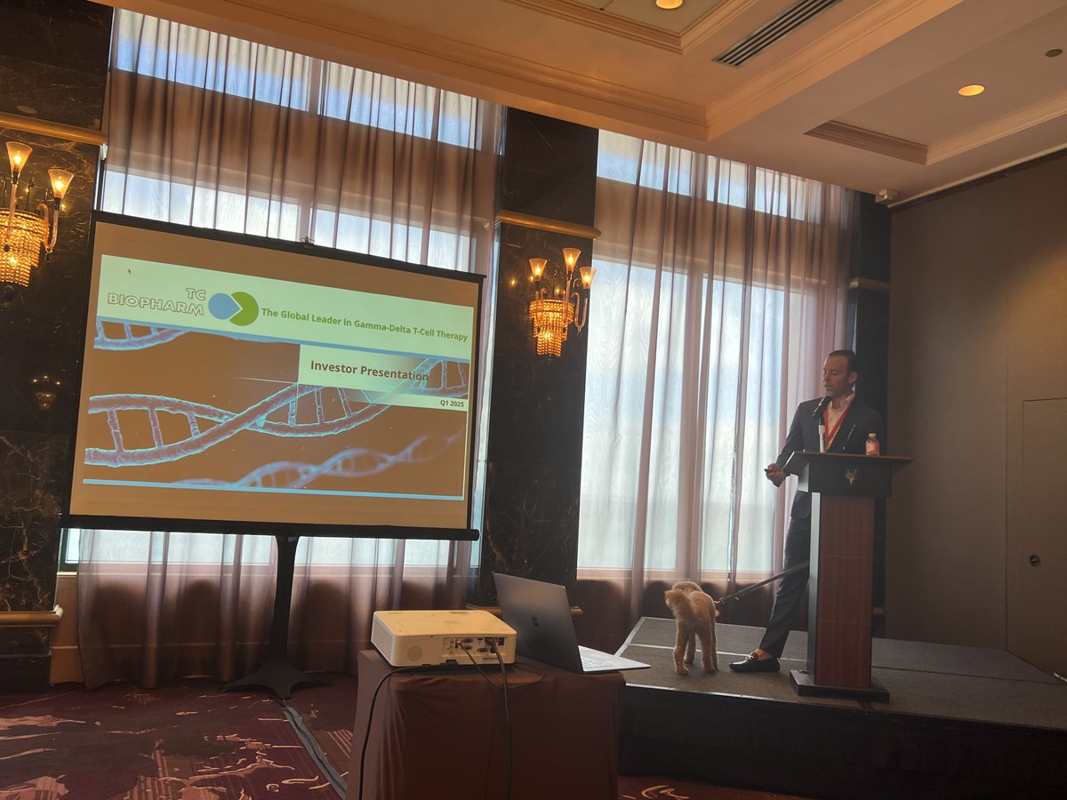 TC BioPharm tweet media