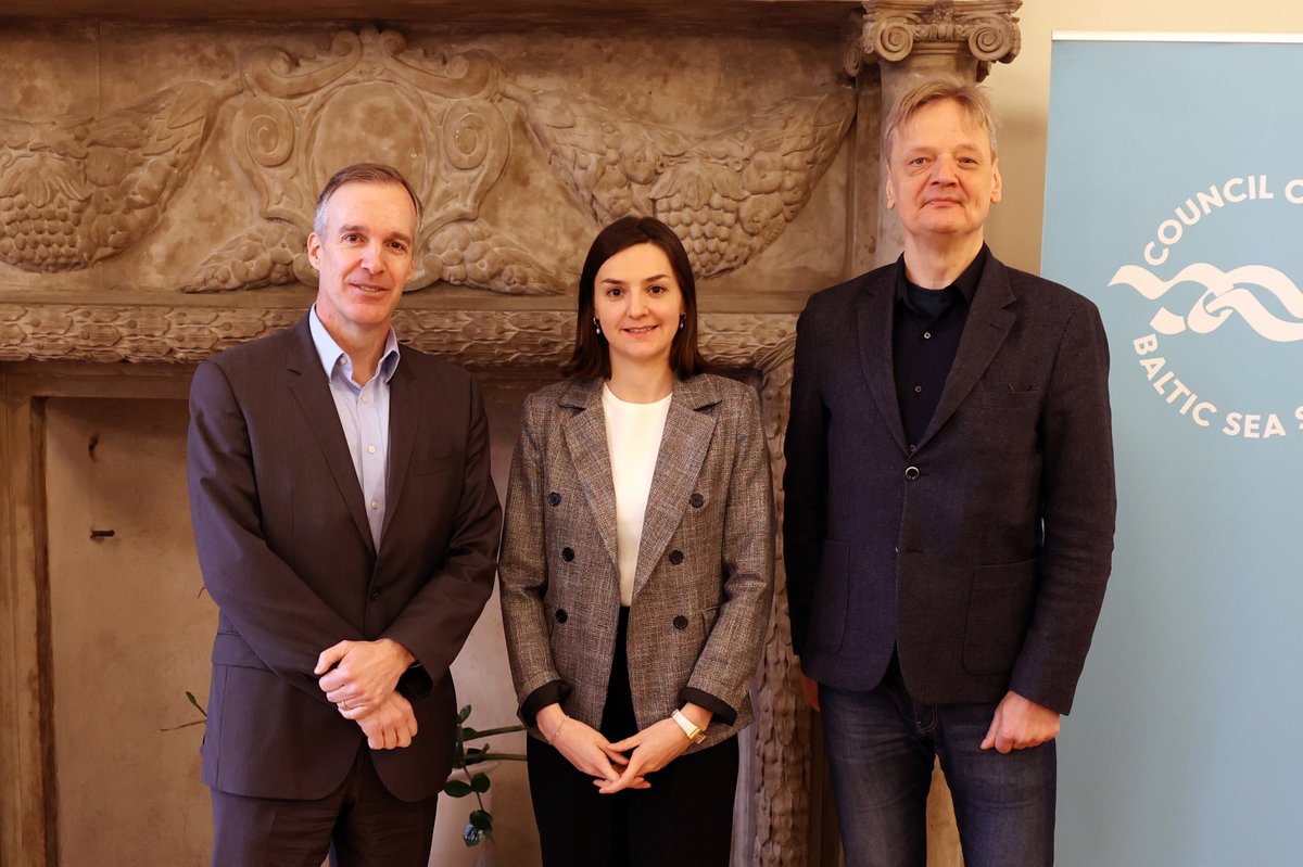 CBSS Secretariat (@cbsssecretariat) on Twitter photo Today, we had the pleasure of hosting <a href="/Lucille_Ehrhart/">Lucille Ehrhart</a>, Executive Secretary of the <a href="/CPMR_BSC/">CPMR Baltic Sea Commission</a>, at the <a href="/CBSSsecretariat/">CBSS Secretariat</a> premises in Stockholm. Gustav Lindström, Director General of the CBSS, and <a href="/UgisZanders/">Ugis Zanders</a>, CBSS Adviser for a Sustainable & Prosperous Region, met with Ms Ehrhart Today, we had the pleasure of hosting <a href="/Lucille_Ehrhart/">Lucille Ehrhart</a>, Executive Secretary of the <a href="/CPMR_BSC/">CPMR Baltic Sea Commission</a>, at the <a href="/CBSSsecretariat/">CBSS Secretariat</a> premises in Stockholm. Gustav Lindström, Director General of the CBSS, and <a href="/UgisZanders/">Ugis Zanders</a>, CBSS Adviser for a Sustainable & Prosperous Region, met with Ms Ehrhart