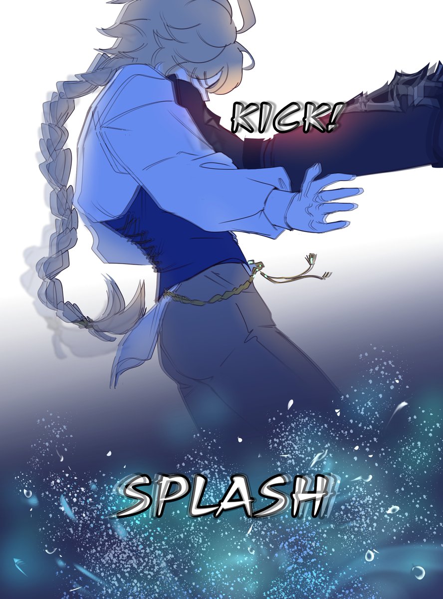 ASpoonf00l's tweet photo. The prince who can't swim ⚔️ (1/2)
#CapiTher https://t.co/izi6B360zq