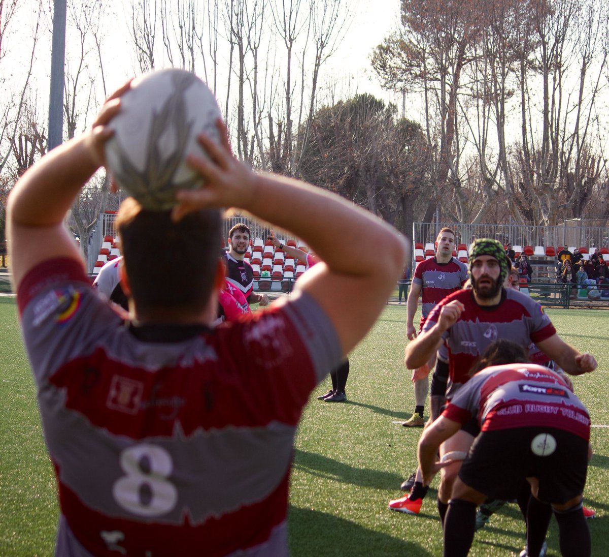crtoledo1's tweet photo. 🦅🏉 CRT contra Ammonites: un duelo de puro rugby, con sangre, sudor y melés que contaron historias. 

Aquí va el resumen de un partido que deja todo por decidir. 🧶 https://t.co/TgXTSoIPh2