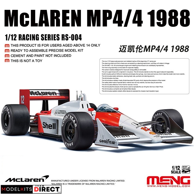 ModelKitDirect's tweet photo. Meng Model RS-004 1/12 McLaren MP4/4 1988
Pics &amp; Details👇
https://t.co/aDJE7ymdHX
Scale: 1/12
Brand: Meng Model
Price: $169.99 USD
Free Shipping to US, Canada &amp; most EU countries

#McLaren #meng #mengmodel
#modelkitsdirect #scalemodel #militarymodelkits https://t.co/VFTUAS4VQb