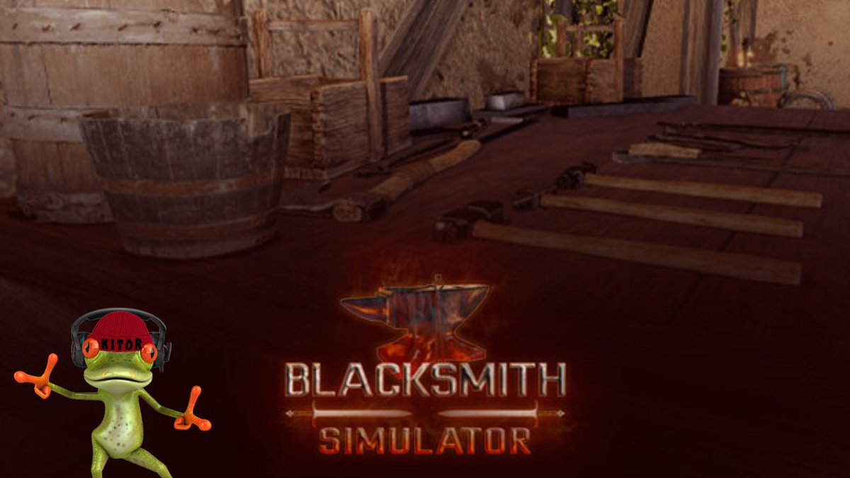 kitor060's tweet photo. Blacksmith Simulator
Devenez Forgeron et forger une épée
@CFGmain
#blacksmith #blacksmithsimulator #ironsmith #pcgaming #simulator #indiegame #game #medieval
Clique ici --> https://t.co/aYNl7vhfVj https://t.co/0uuwIv18ex