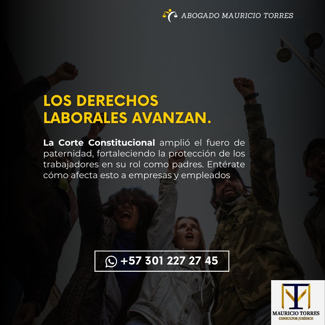 📢 La familia primero, también en el ámbito laboral. Conoce los cambios legales sobre el fuero de paternidad y cómo implementarlos correctamente. ⚖️💼 #FueroDePaternidad #DerechoLaboral