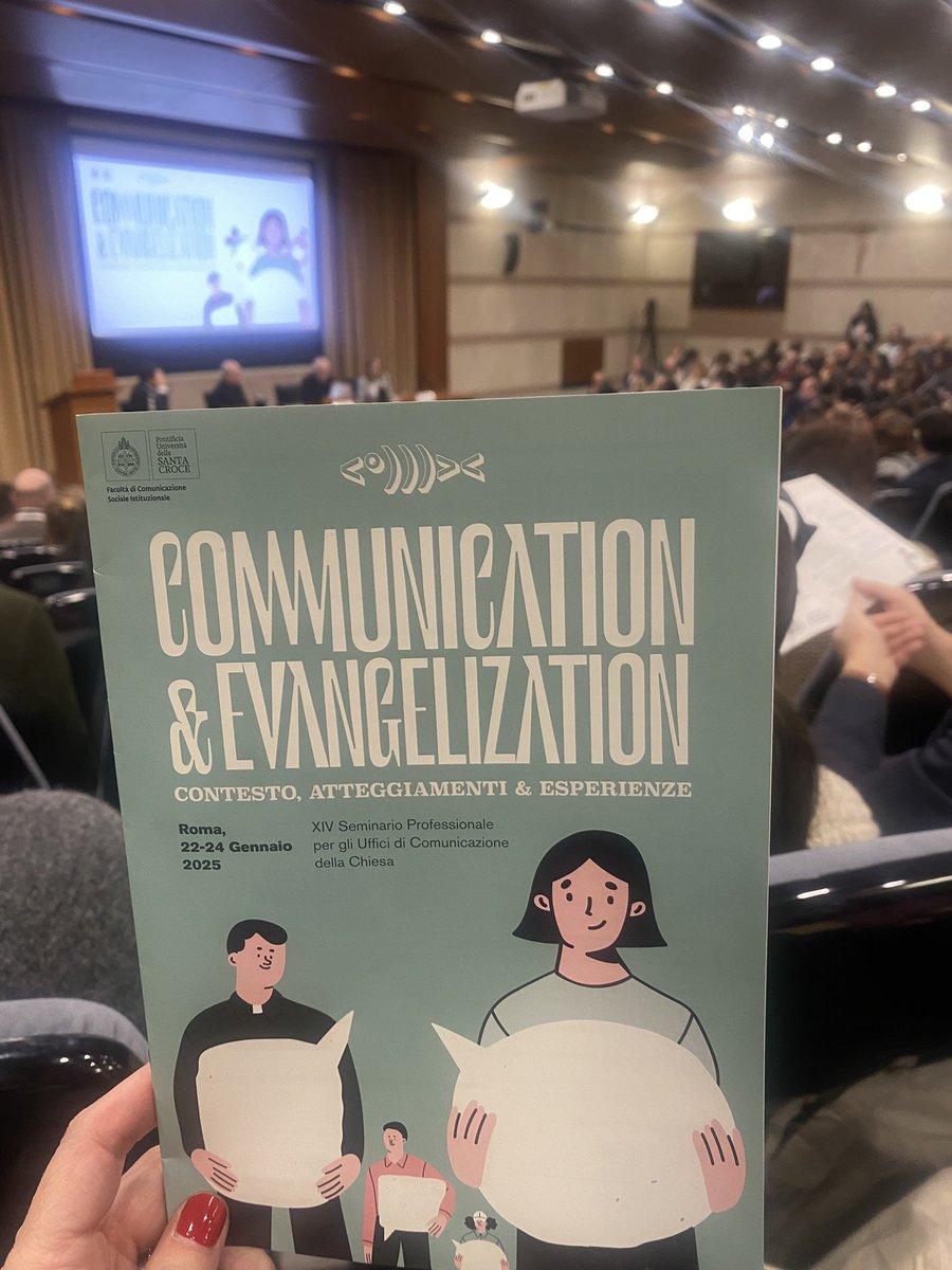 Preparats per presentar les nostres recerques en comunicació i religió a Roma. I ganes d’aprendre i escoltar #churchcom <a href="/UniSantaCroce/">Pontificia Università della Santa Croce</a>