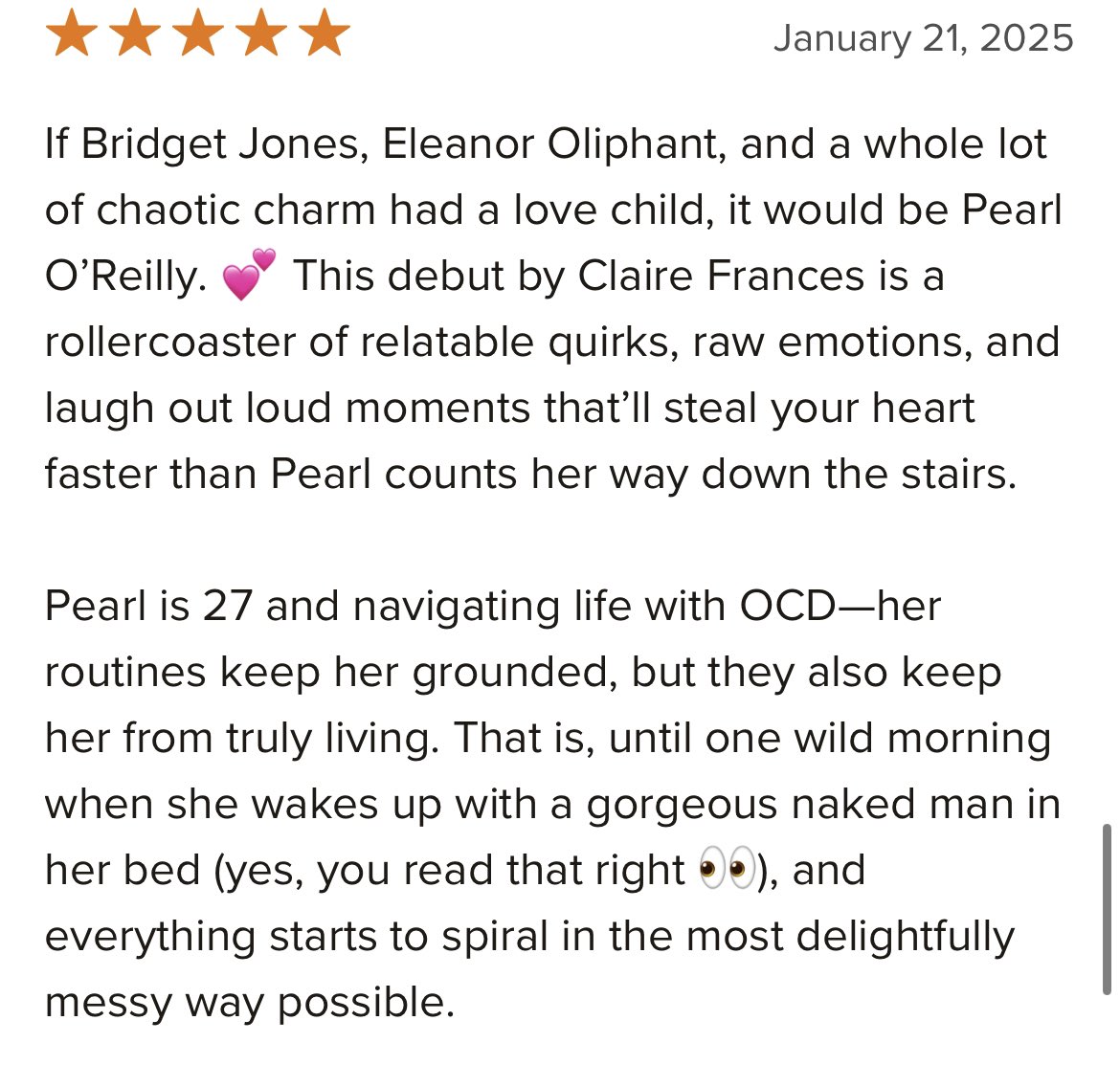 Claire Frances tweet media