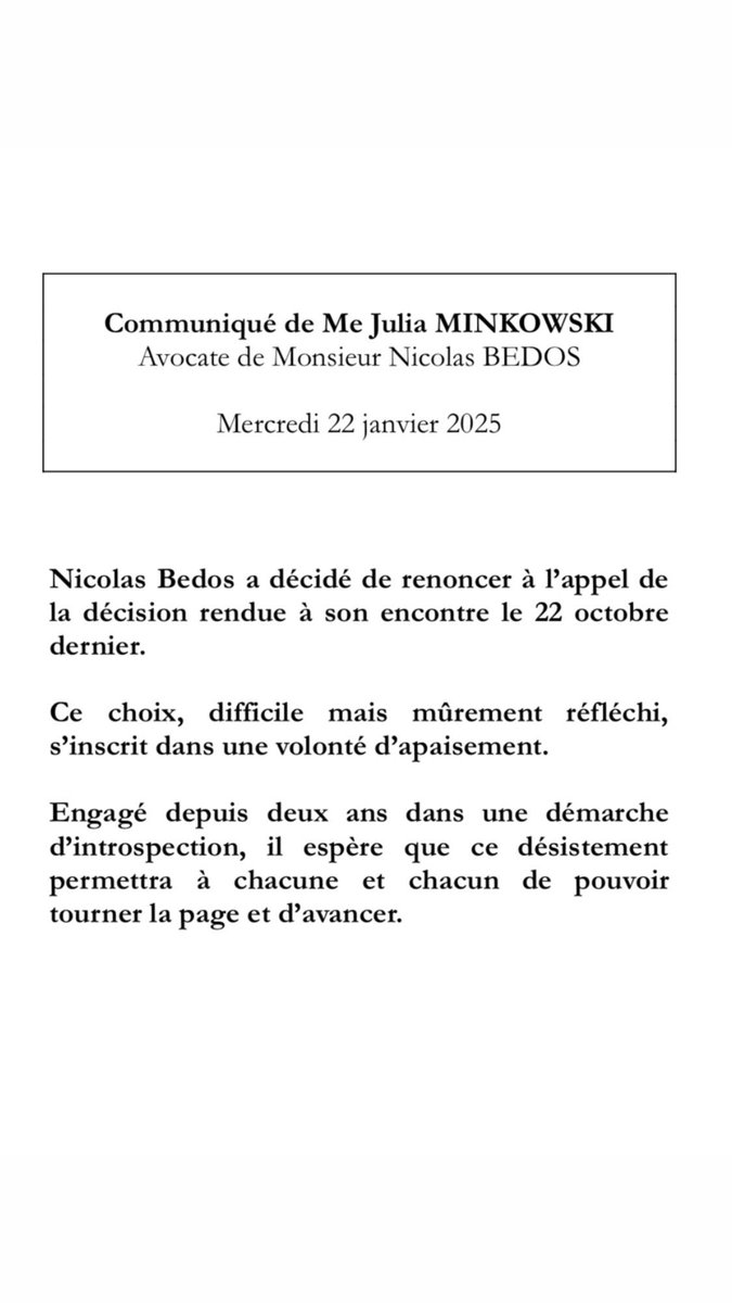 Nicolas Bedos promo tweet media