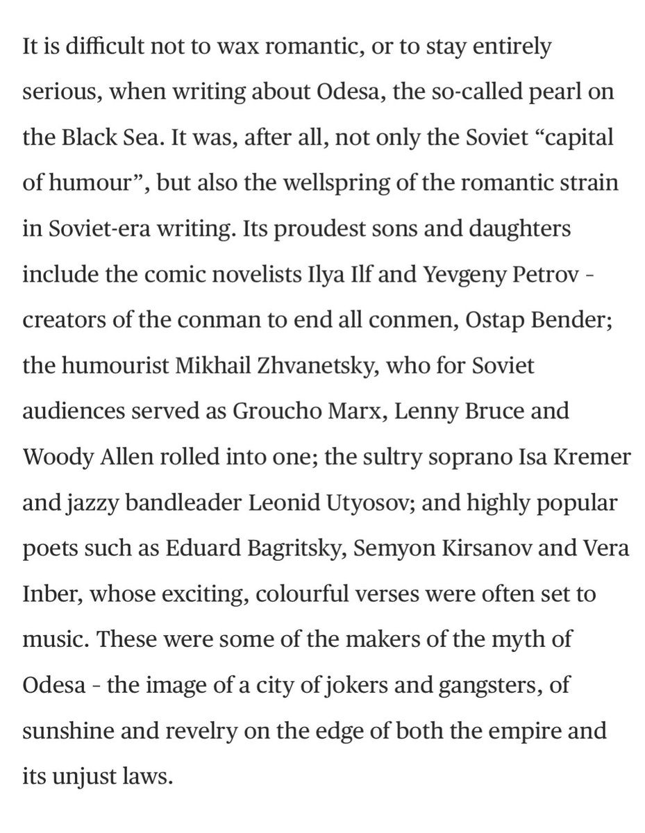 BorisDralyuk's tweet image. I’m in @TheTLS today—alongside many worthier contributors, including @BlackerUilleam and @Bryan_S_K—with a piece on @thejulianevans’s remarkable new book about my hometown, Odesa. UNDEFEATABLE is the word. the-tls.co.uk/history/twenti…