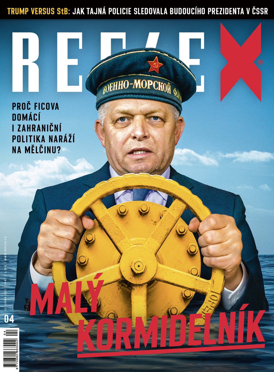Obálka zítřejšího <a href="/Reflex_cz/">Časopis Reflex</a>. A to se od uzávěrky dějí na Slovensku naprosto neuvěřitelné věci. Nicméně i dosavadní půlroční premiérování tady malého kormidelníka je opravdu výživné čtení. Tak moc vymýšlí převrat z řad opozice, že si nevšiml, jak si jeho zemi zabírá Orbán.