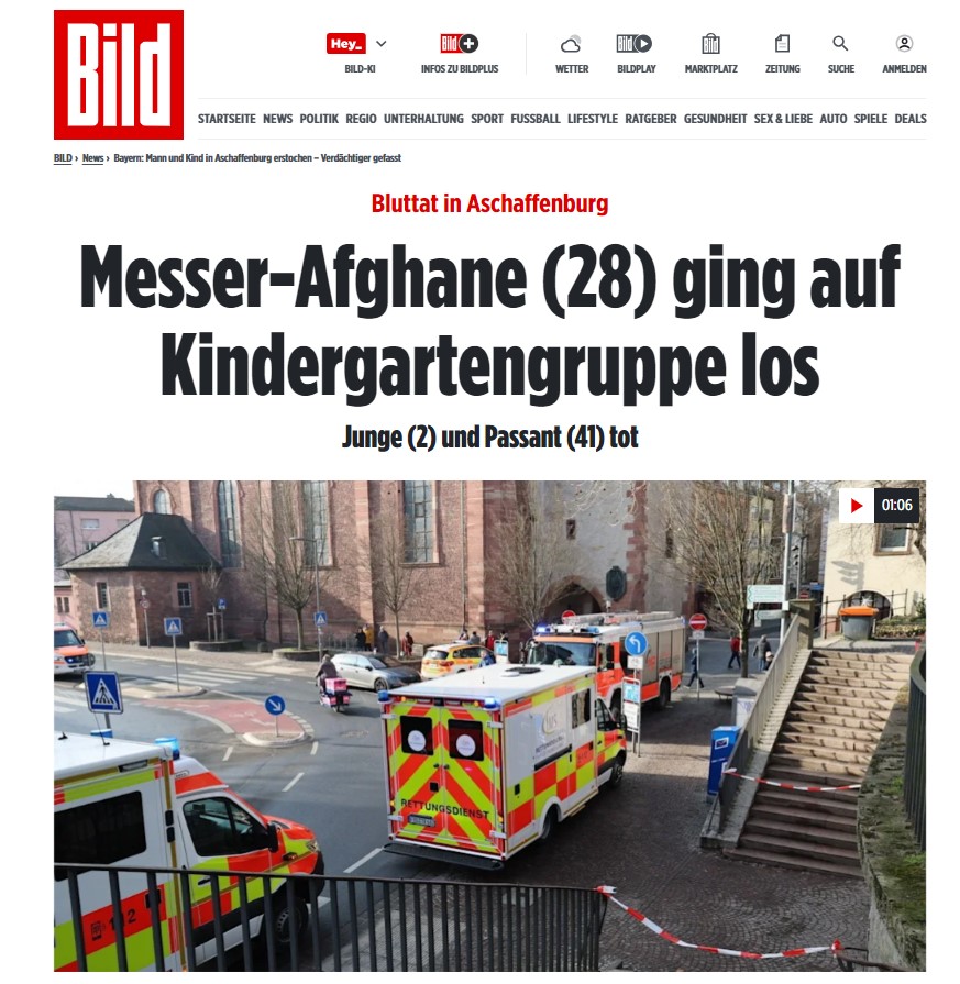 thomieli's tweet photo. @Wahlrecht_de #innereSicherheit ist wichtig. Wann wird hier endlich gehandelt? Jeder Tote ist einer zu viel. Die Grünen und die SPD Politiker habe hier total versagt. Wieder sind heute Menschen gestorben. #btw2025 #btw25 #Bundestagswahl #Migration #Aschaffenburg https://t.co/f6PvbztjGl