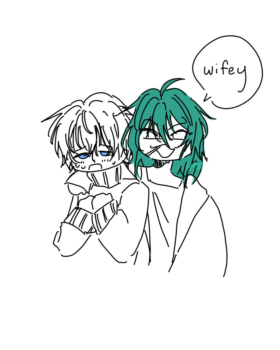 Ailllyyyn's tweet image. Wifey #サカモトデイズ #Sakamotodays #UzukiKei #KeiUzuki #RionAkao #AkaoRion