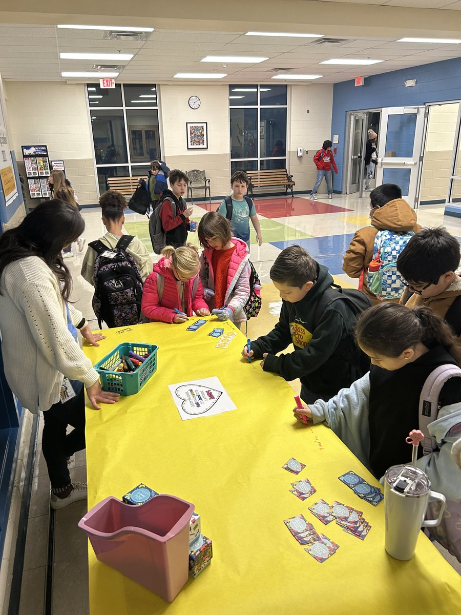 MrsJames (@mrsjames_f117) on Twitter photo Our Counselor Pop Up this morning was a success! Our little Mustangs joined us this morning and spread some positive messages with their peers & staff!
#YourWordsHavePower❤️<a href="/mrsganev/">Alyssa Ganev</a> <a href="/NISDBOONE/">Murray E. Boone</a> <a href="/NISDCounseling/">NISD Counseling</a> Our Counselor Pop Up this morning was a success! Our little Mustangs joined us this morning and spread some positive messages with their peers & staff!
#YourWordsHavePower❤️<a href="/mrsganev/">Alyssa Ganev</a> <a href="/NISDBOONE/">Murray E. Boone</a> <a href="/NISDCounseling/">NISD Counseling</a>