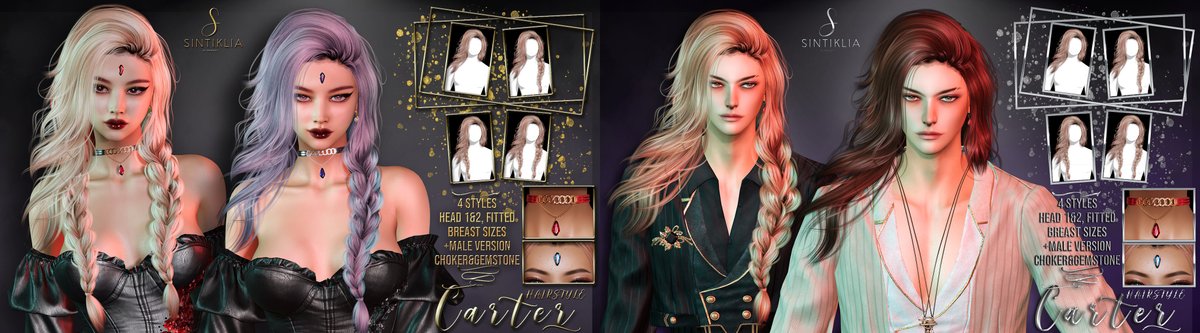 KawaiiFeedSL's tweet photo. Sintiklia: Carter Hair @ The Midnight Order〡Taxi: https://t.co/3rIHRQ1PxB
#secondlife #metaverse #sintiklia #themidnightorder #slevent #slcontent #kawaiifeed https://t.co/vtjzQKxrA8