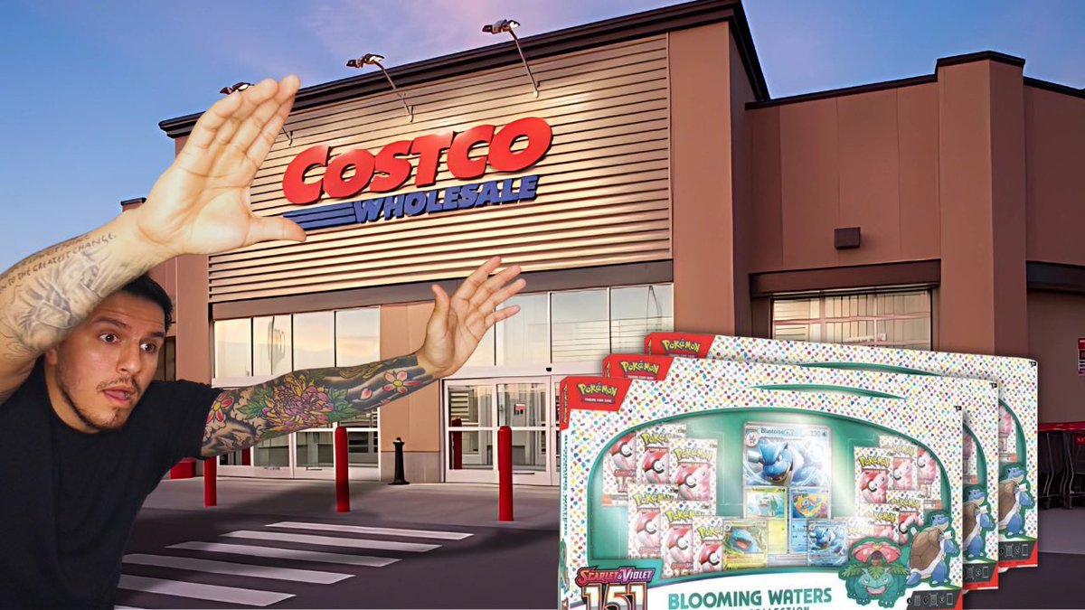7Czinhand's tweet photo. 🎥 New video drops TOMORROW! 🎉
We’re breaking down the craziness of Prismatic Evolution &amp; Blooming Waters at Costco release weekend 🛒🔥—plus, cracking some 151 packs for that nostalgia boost! 🌟
Get ready for epic pulls and all the weekend chaos. Don’t miss it! 👀
#PokémonTCG https://t.co/N5ixSIeYgH
