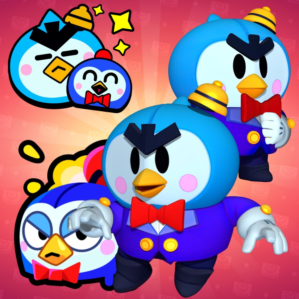 Kit_el_Michi's tweet photo. �Cumple del Brawler�

El día de hoy el Brawler de Señor P cumple 5 años desde que fue introducido en el juego

Siendo el Brawler N°33 añadido, el primer miembro del Trío del Snowtel introducido en el juego y el primer Brawler en ser agregado durante el 2020 #SeñorP #BrawlStars https://t.co/tYzhLmCfmq