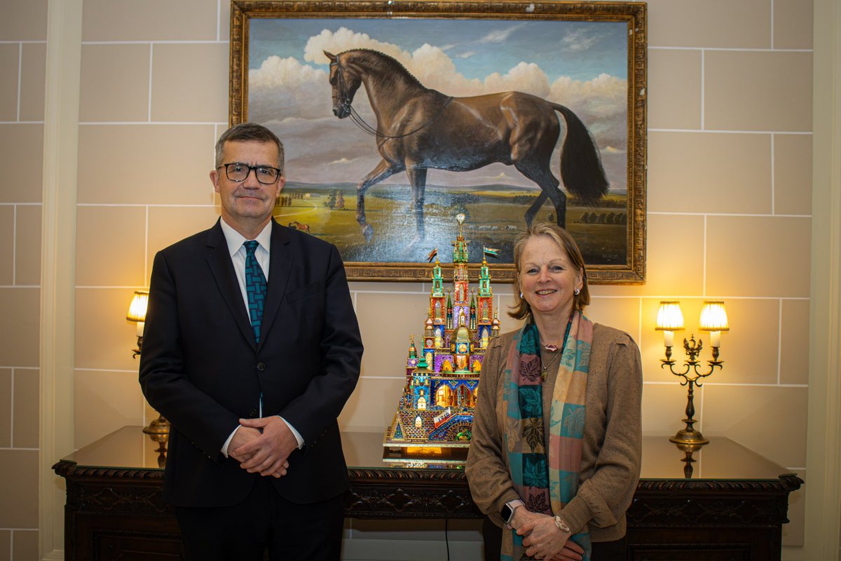 AmbWilczek's tweet photo. I had a productive meeting with @RachelLaunay, Director of the British Council in Poland, to discuss UK/Poland Season 2025, language teaching, and academic collaboration—key areas for strengthening UK-Poland ties and creating new opportunities. https://t.co/20ArgyITeC