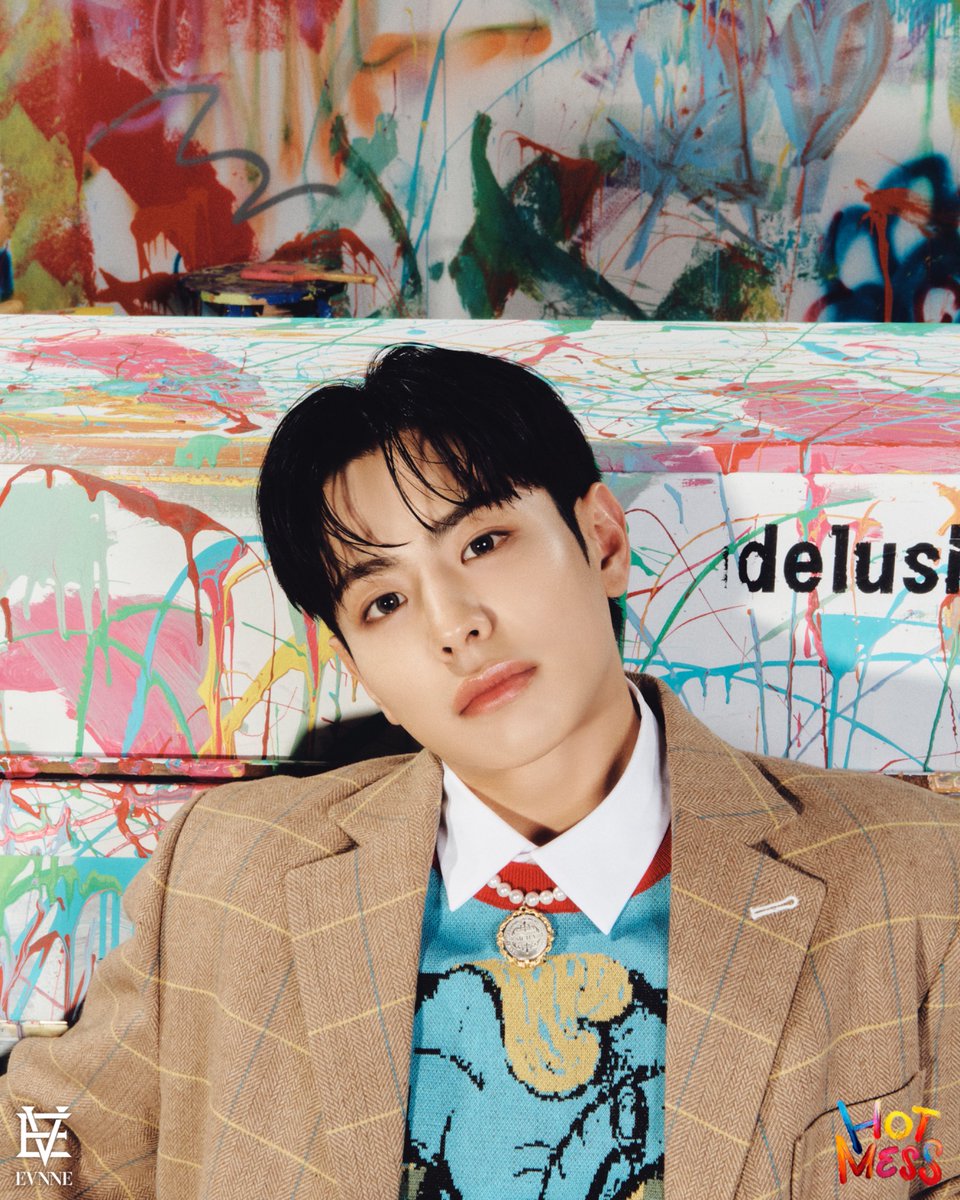 EVNNE_official's tweet photo. EVNNE 4th MINI ALBUM
[HOT MESS]

CONCEPT PHOTO Splatter ver.
#케이타 #KEITA

#EVNNE #이븐
#HOT_MESS
#20250210_6PM https://t.co/Trj17o2lDF